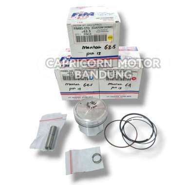 Piston Kit MENTAH CUSTOM 63.5 64 64.5 65 PEN 13 FIM85 FIM IZUMI MENTAHAN 63.5