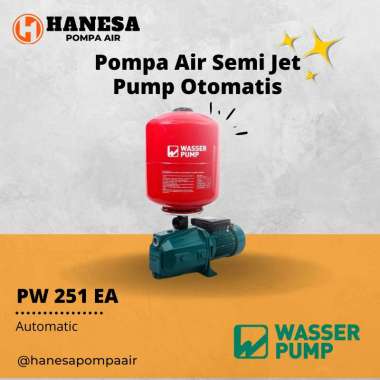 Wasser PW 251 EA Pompa Semi Jet Pump