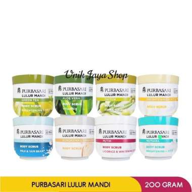 PURBASARI LULUR MANDI 200GR BENGKOANG & BRIGHTENING