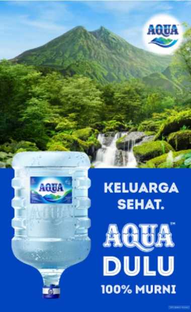 AQUA air minum mineral 19L AIR AQUA + GALON