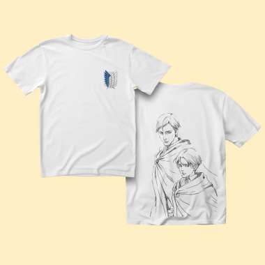 Kaos Attack on Titan Erwin Levi Fatbob premium t-shirt Premium Cotton