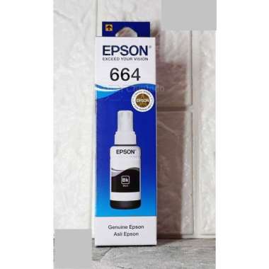 Tinta Printer Epson 664 T664 Original LSeries black