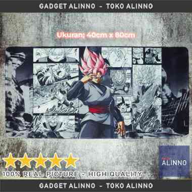 MOUSEPAD DRAGON BALL SUPER SAIYAN ROSE 40X80 MOUSEPAD PANJANG DRAGON BALL