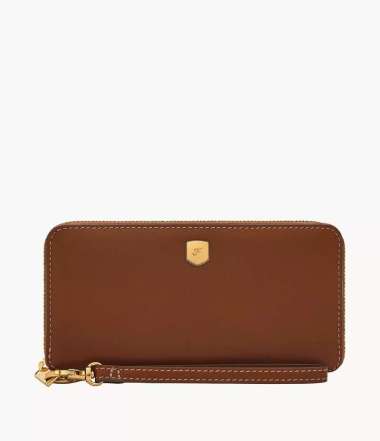 Fossil Lennox Medium Brown Dompet Wanita SL10037-200