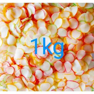 Kerupuk bawang warna warni kemasan 1 kg/kerupuk kerupuk mentah