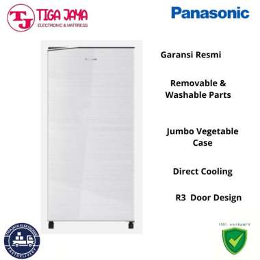 PANASONIC NRAF171SS KULKAS 1 PINTU 155 LITER NR-AF171S-S NR AF 171SS