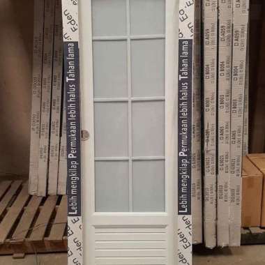 PINTU UPVC TEBAL + KUSEN 70 X 198 060 KIRI
