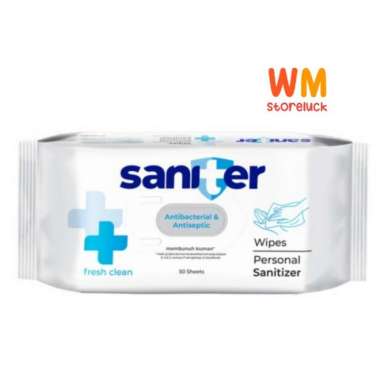 GROSIR tisu saniter antiseptic & antibacterial wipes 50 s/Tissue basah