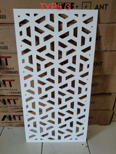 CNC Panel Border 40x80 cm PVC board 6 mm - 4 keping