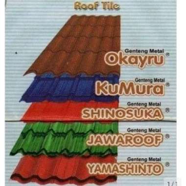 Seng Genteng Kumura 0.3 mm 4 daun Medan