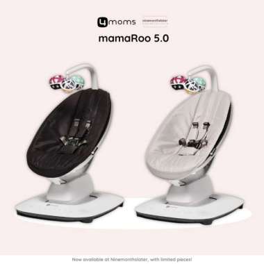 4Moms MamaRoo 5.0 Electric Rocker Bouncer Baby Swing Music Black classic