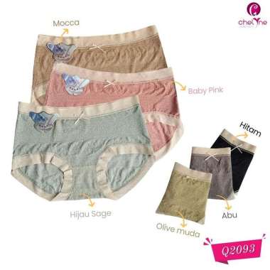 Chelyne CD Wanita Daily Q2093 / Q2070 Renda Paha Super Comfy. Q2093