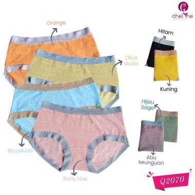 Chelyne CD Wanita Daily Q2093 / Q2070 Renda Paha Super Comfy. Q2070
