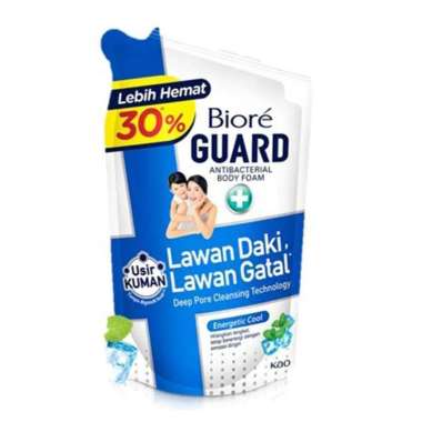 Promo Harga Biore Guard Body Foam Energetic Cool 800 ml - Blibli