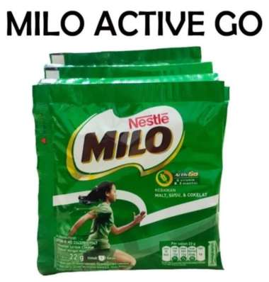 minuman renceng milo ovaltine zee 10 sachet milo activgo
