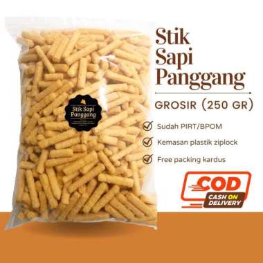 Snack Cemilan / Stik Sapi Panggang Grosir 500gr / Jajanan Kilo Kiloan 250gr