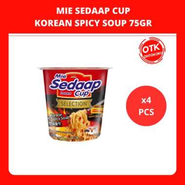 Promo Harga Sedaap Korean Spicy Soup 75 gr - Blibli