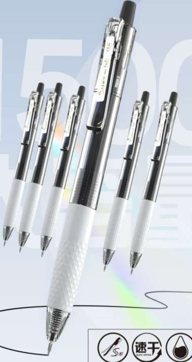 Pulpen M&G AGPJ9071 Titan Gel Pen Fast Drying Black 0.5mm Original