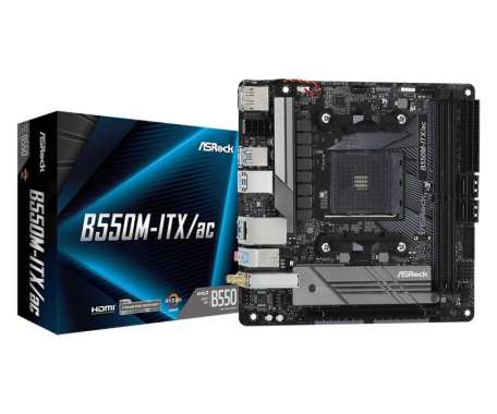 ASRock B550M-ITX/AC (AM4, B550, DDR4)
