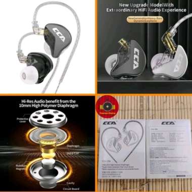 CCA CRA mic IEM in ear monitor Earphone Headset Hifi Quality Clear