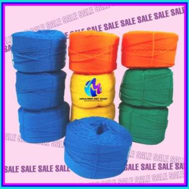 tali tambang plastik 1mm rol Hitam