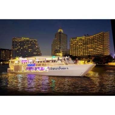 FS - Thailand [Foreigner] Chao Phraya Princess Cruise Dinner Cruise Ticket with International Buffet at ICONSIAM Pier