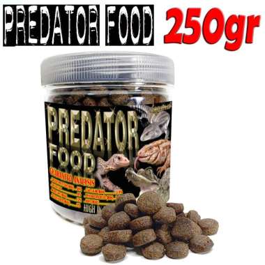 1KG PREDATOR FOOD PELET DIET PAKAN REPTILE MAKANAN TEGU PANANA CROCODILE BUAYA CAIMAN BLACK SALVA DO