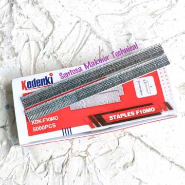 KODENKI F10 Isi Refill Anak Hekter Staples Paku Tembak Angin I Lurus