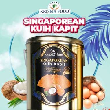 Krisma Food Singaporean Kuih Kapit (Kue Semprong Original)
