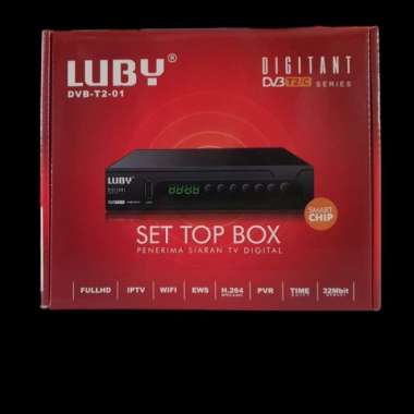 Set Top Box Luby Dvb-T2-01 Stb Receiver Tv Digital Penerima Siaran Tv Terbaik