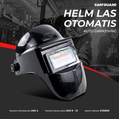 Helm Las Otomatis - Kacamata Las - Helm Las Auto Darkening Solar Welding Helmet Helm Las Otomatis