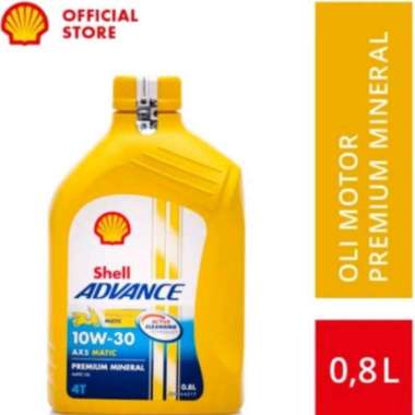 OLI SHELL ADVANCE SCOOTER AX5 10W30|SEMUA MATIC OK HONDA YAMAHA SUZUKI