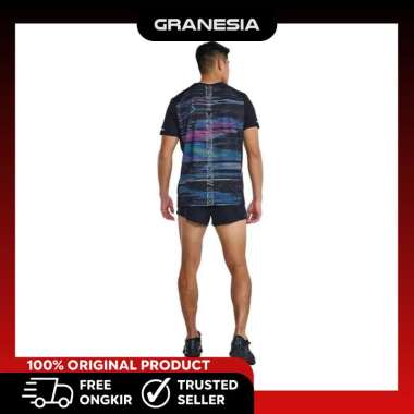2XU Men LT Speed Tee MR6948AGW|Kaos Olahraga Gym Lari Pria M