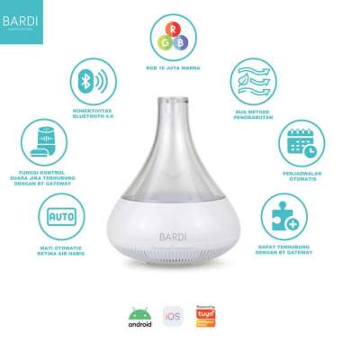 BARDI Smart Aroma Diffuser Bluetooth - Pengharum Ruangan Otomatis