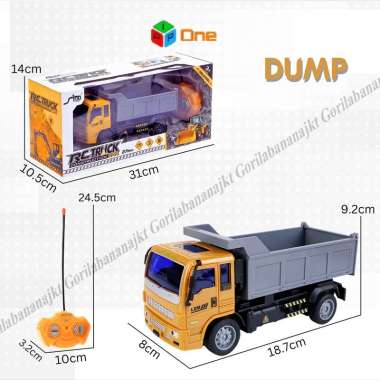 Mainan Mobil Remot Control Kontruksi Truck RC Truck Kontruksi RC DUMP