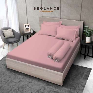 Kintakun Sprei Premium Beglance Microtex Tinggi 30cm Size 160 / 180 / 200 Motif Ninfa Minimalis 200 