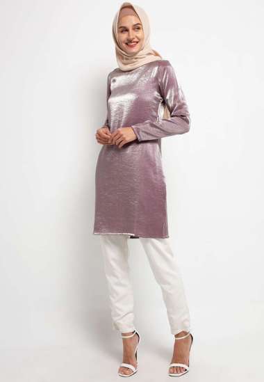 Peony Dress In Purple L