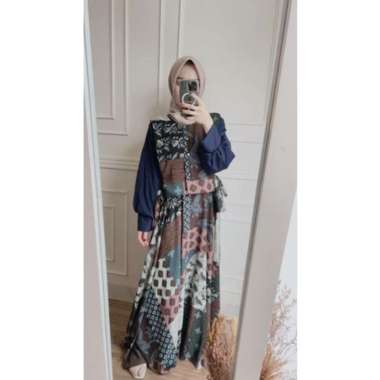 Aretha Combine Maxi Navy
