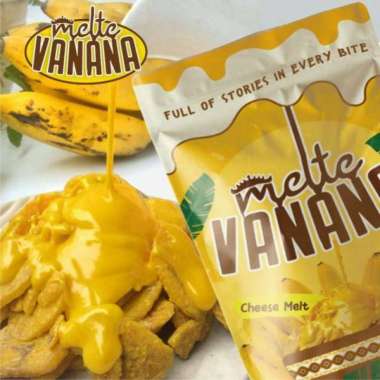 Keripik pisang lumer keju vanana melted tiramisu