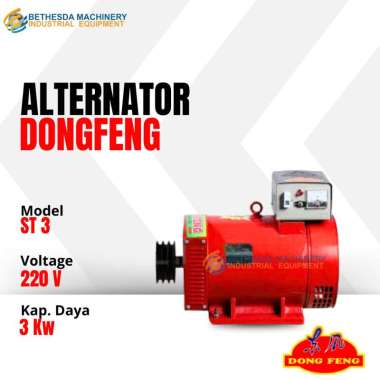 Dongfeng Generator / Alternator 1 Phase ST 3 Listrik 3000 Watt