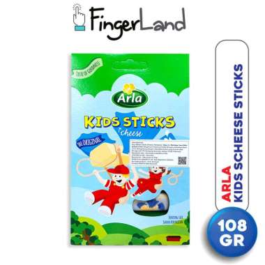 ARLA Kids Stick 18 gram Keju Anak-Anak 6 PCS & Packing Styrofoam