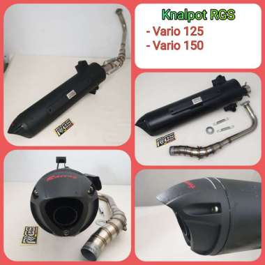 Knalpot VARIO 125, VARIO 150, VARIO 125 LED, VARIO 150 LED