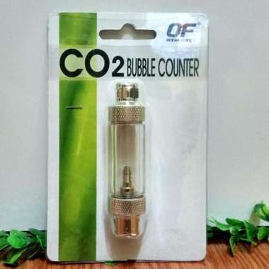 BUBBLE COUNTER Co2 & CHECK VALVE KONEKSI REGULATOR CO2 ISTA 2in1