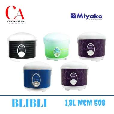 MAGIC COM MIYAKO MCM 508 MCM508 MCM-508 RICE COOKER MIYAKO 1.8 L