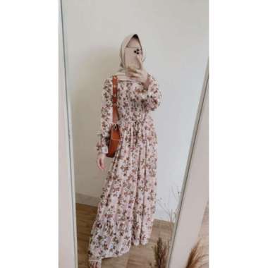 Jehan Smock Maxi Bkk Allsize Pink