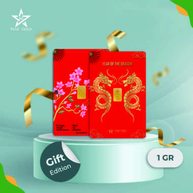 StarGold Logam Mulia Edisi Imlek (Shio Naga 1) 0.5 gram