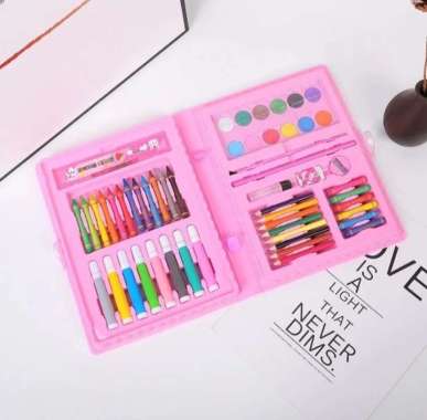 Crayon Full Set / Alat Melukis Menggambar Anak Lengkap
