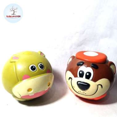 Maskot Anw AW Beruang Root Bear Kuda Nil Hippo Roller Ball Mascot Toys