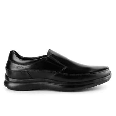 ANM06 SEPATU PRIA SLIP ON ANDREW ORIGINAL FORMAL KULIT ASLI ORI HITAM BLACK