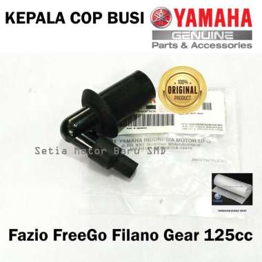 Kepala Cop Busi Fazio FreeGo Filano Gear 125 Asli Original Yamaha Surabaya 2PHH23701000